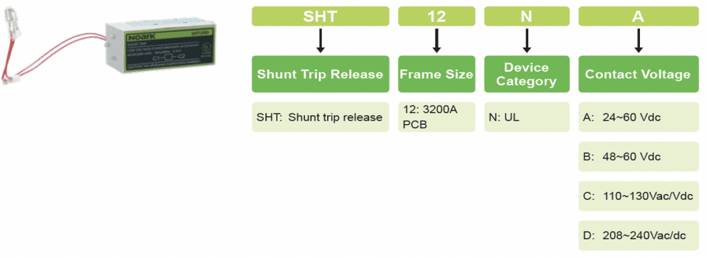 Noark Breaker Shunt Trip Release Guide