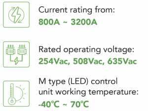 Noark Circuit Breaker A32 ASD32 Ratings