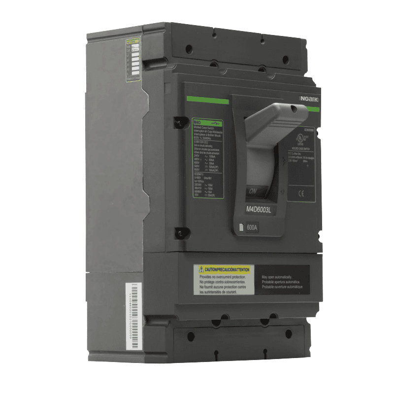 NOARK Molded Case Circuit Breakers, 15-1200 Amperes